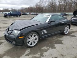 Salvage cars for sale at Ellwood City, PA auction: 2004 Chrysler Crossfire Limited