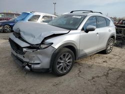 Salvage cars for sale at Indianapolis, IN auction: 2019 Mazda CX-5 Grand Touring