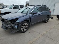 Salvage cars for sale at Sacramento, CA auction: 2017 Subaru Outback 2.5I Limited