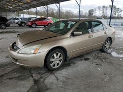 Honda Vehiculos salvage en venta: 2005 Honda Accord EX