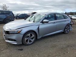 Salvage cars for sale at San Martin, CA auction: 2018 Honda Accord EX