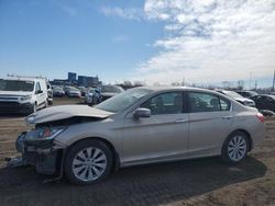 Salvage cars for sale at Des Moines, IA auction: 2013 Honda Accord EXL