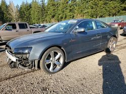 Salvage cars for sale at Graham, WA auction: 2010 Audi A5 Premium Plus