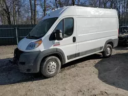 Salvage trucks for sale at Duryea, PA auction: 2017 Dodge RAM Promaster 1500 1500 High