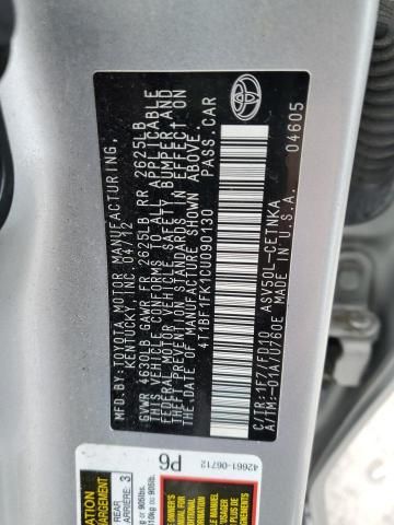 2012 Toyota Camry Base