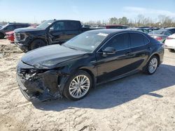 Salvage cars for sale at Houston, TX auction: 2020 Toyota Camry XLE