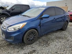 Salvage cars for sale at Mentone, CA auction: 2015 Hyundai Accent GLS