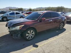 Salvage cars for sale at Las Vegas, NV auction: 2008 Honda Accord EX