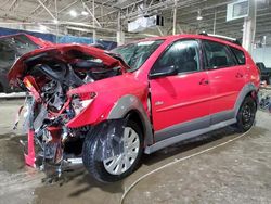 Salvage cars for sale from Copart Woodhaven, MI: 2005 Pontiac Vibe