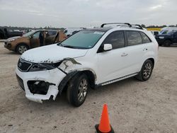 Salvage cars for sale at Houston, TX auction: 2012 KIA Sorento SX