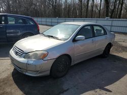 Carros salvage sin ofertas aún a la venta en subasta: 2003 Toyota Corolla CE