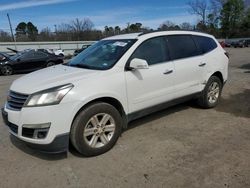 Salvage cars for sale at Shreveport, LA auction: 2014 Chevrolet Traverse LT