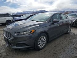 Salvage cars for sale at Magna, UT auction: 2015 Ford Fusion S