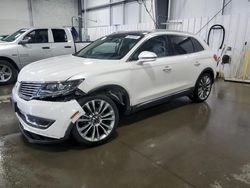 2016 Lincoln MKX Reserve en venta en Ham Lake, MN