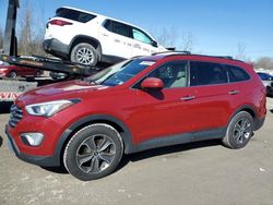 Salvage cars for sale at Leroy, NY auction: 2013 Hyundai Santa FE GLS