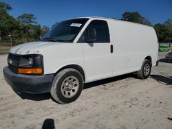 Salvage trucks for sale at Fort Pierce, FL auction: 2011 Chevrolet Express G1500