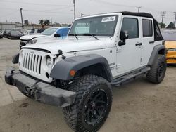 Jeep Wrangler Unlimited Sport Vehiculos salvage en venta: 2017 Jeep Wrangler Unlimited Sport