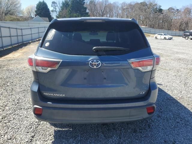 2014 Toyota Highlander LE