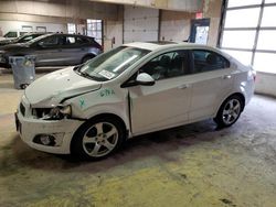 Chevrolet Sonic ltz salvage cars for sale: 2012 Chevrolet Sonic LTZ