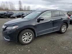 Salvage cars for sale at Arlington, WA auction: 2018 Acura RDX Technology