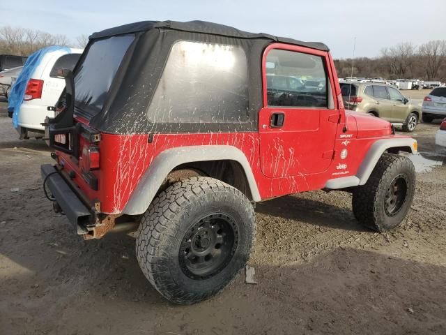 2005 Jeep Wrangler / TJ Sport