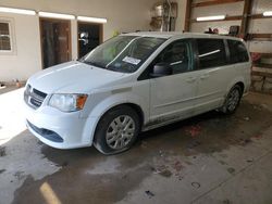 Vehiculos salvage en venta de Copart Pekin, IL: 2016 Dodge Grand Caravan SE