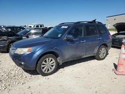 Salvage cars for sale at Taylor, TX auction: 2012 Subaru Forester 2.5X Premium