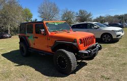 Salvage cars for sale at Apopka, FL auction: 2018 Jeep Wrangler Unlimited Sport