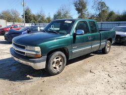 Salvage cars for sale at Midway, FL auction: 2002 Chevrolet Silverado C1500