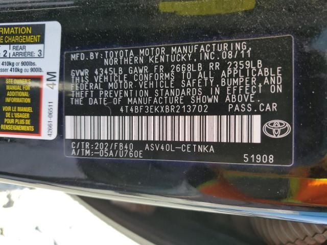 2011 Toyota Camry Base