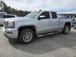 Salvage cars for sale at Windham, ME auction: 2016 GMC Sierra K1500 SLE