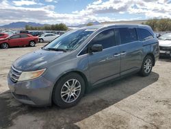 Salvage cars for sale at Las Vegas, NV auction: 2011 Honda Odyssey EXL