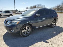 Salvage cars for sale at Oklahoma City, OK auction: 2014 Nissan Pathfinder S