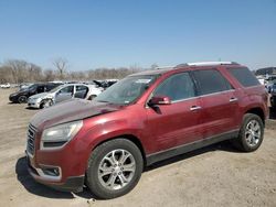 Salvage cars for sale at Des Moines, IA auction: 2015 GMC Acadia SLT-1