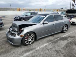 Carros salvage a la venta en subasta: 2006 Infiniti G35