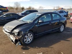 Honda salvage cars for sale: 2011 Honda Civic LX