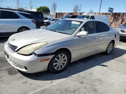 Salvage cars for sale at Wilmington, CA auction: 2004 Lexus ES 330