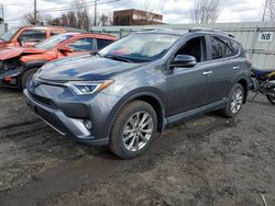 Toyota salvage cars for sale: 2018 Toyota Rav4 HV Limited