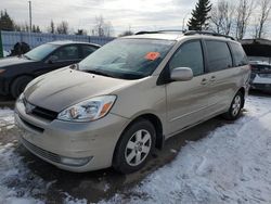 Salvage cars for sale at Bowmanville, ON auction: 2004 Toyota Sienna CE