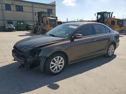 Salvage cars for sale at Wilmer, TX auction: 2012 Volkswagen Jetta SE