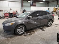 Salvage cars for sale at Greenwood, NE auction: 2017 Ford Focus SE