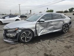 Salvage cars for sale at Colton, CA auction: 2020 Honda Accord Sport