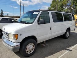 Ford Econoline e350 Super Duty salvage cars for sale: 2001 Ford Econoline E350 Super Duty Wagon