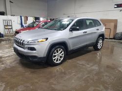 Jeep salvage cars for sale: 2015 Jeep Cherokee Sport