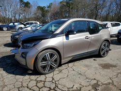 Salvage cars for sale at Austell, GA auction: 2015 BMW I3 BEV