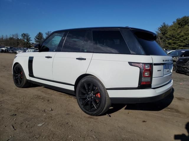 2017 Land Rover Range Rover Supercharged