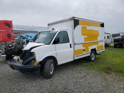 Salvage trucks for sale at Anderson, CA auction: 2020 GMC Savana Cutaway G3500