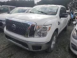 Nissan salvage cars for sale: 2017 Nissan Titan S