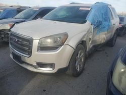 Salvage cars for sale at Las Vegas, NV auction: 2013 GMC Acadia SLE