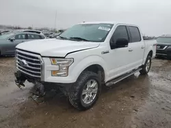 Salvage trucks for sale at Kansas City, KS auction: 2016 Ford F150 Supercrew